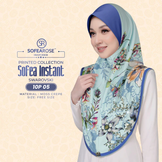Sofearose Hijab Inspired Instant Sarung Crepe Collection (10P)