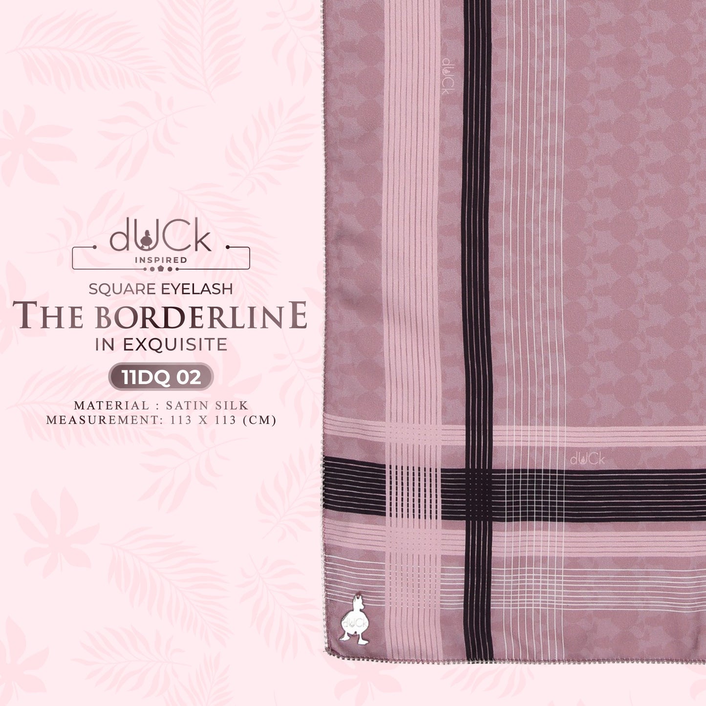 The dUCk Borderline Square Eyelash Collection RM14
