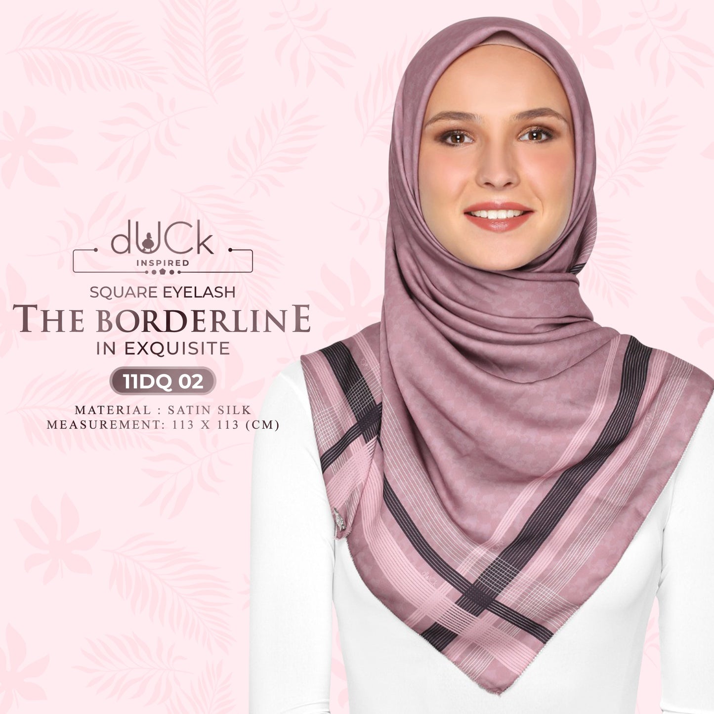 The dUCk Borderline Square Eyelash Collection RM14