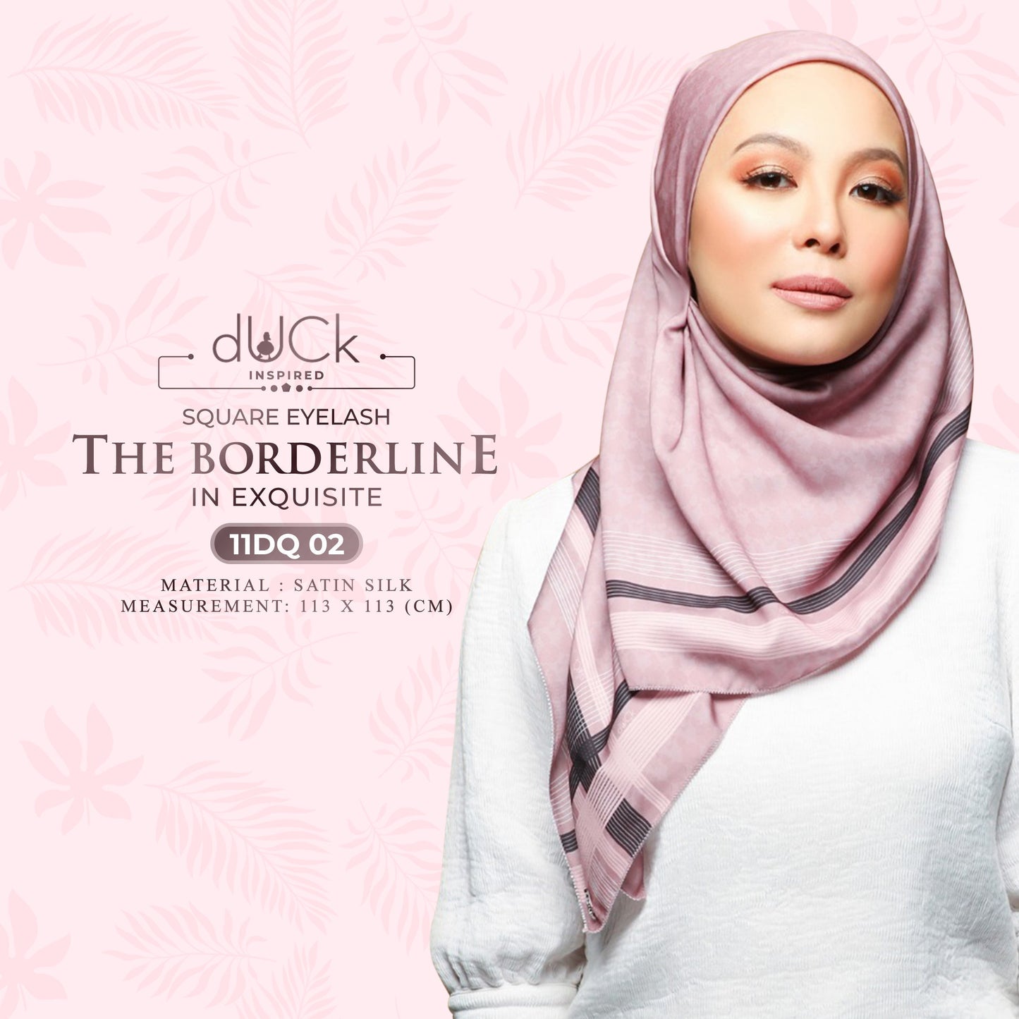 The dUCk Borderline Square Eyelash Collection RM14