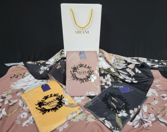 Ariani Inspired Printed Inflorescence Square Collection (11MY)