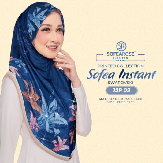 Sofearose Hijab Inspired Instant Sarung Crepe Collection (12P)