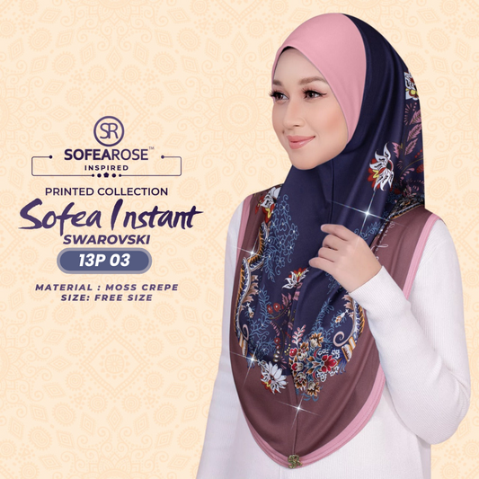 Sofearose Hijab Inspired Instant Sarung Crepe Collection (13P)