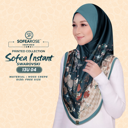 Sofearose Hijab Inspired Instant Sarung Crepe Collection (13U)