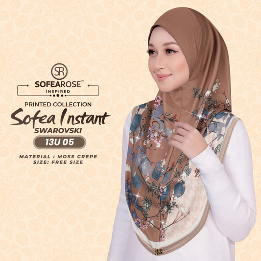 Sofearose Hijab Inspired Instant Sarung Crepe Collection (13U)