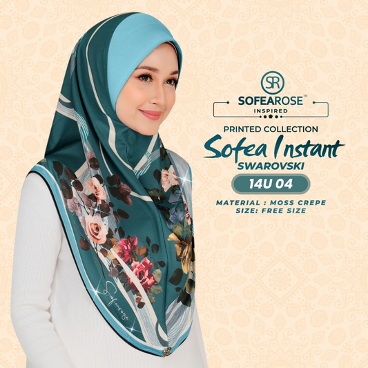 Sofearose Hijab Inspired Instant Sarung Crepe Collection (14U)