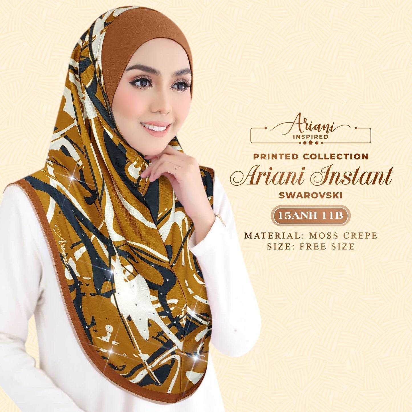Ariani Instant Swarovski Printed Collection