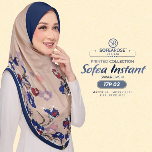 Sofearose Hijab Inspired Instant Sarung Crepe Collection (17P)