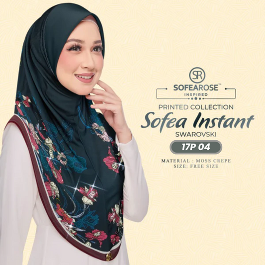 Sofearose Hijab Inspired Instant Sarung Crepe Collection (17P)