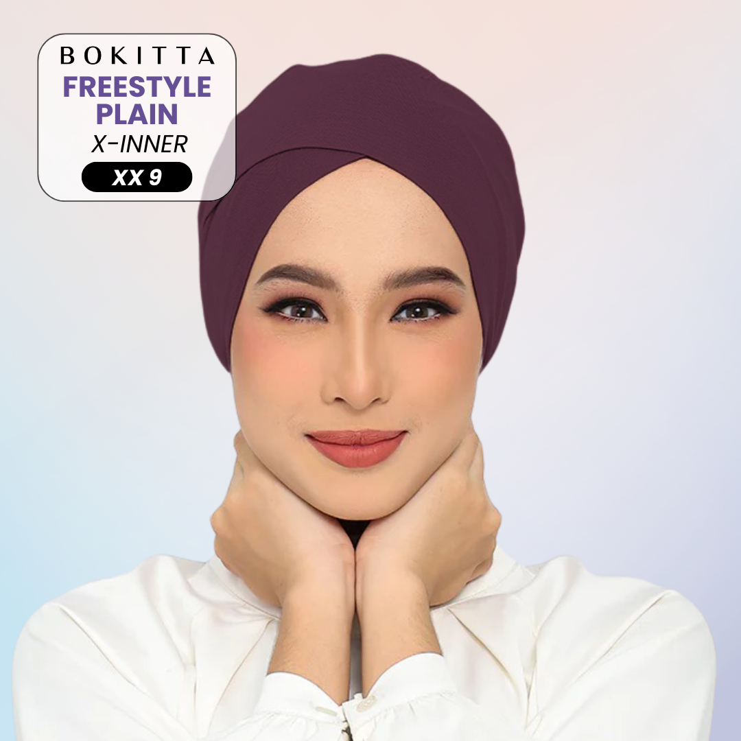 Bokitta Inspired Plain Collection In Purple - Free Box