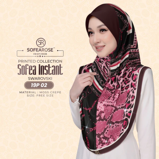 Sofearose Hijab Inspired Instant Sarung Crepe Collection (19P)