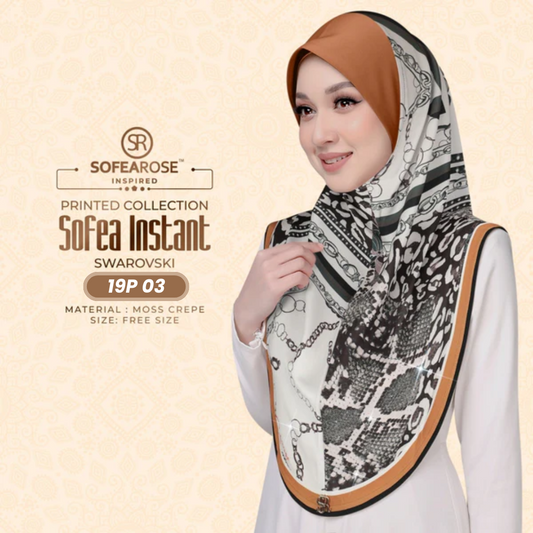 Sofearose Hijab Inspired Instant Sarung Crepe Collection (19P)