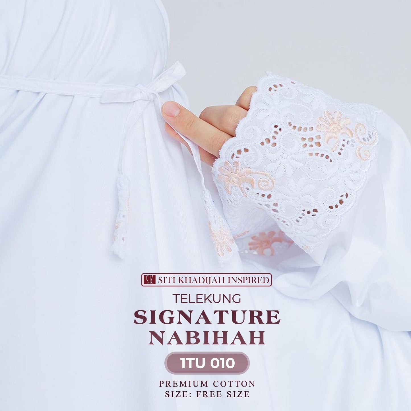 Telekung SK Signature Nabihah - Free Woven bag RM39