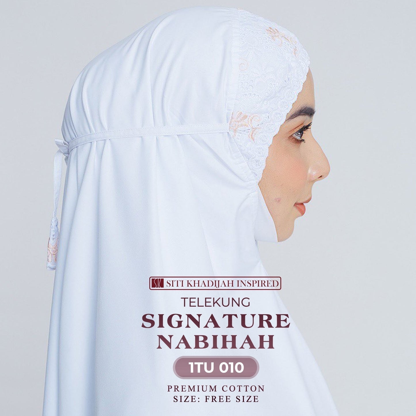 Telekung SK Signature Nabihah - Free Woven bag RM39