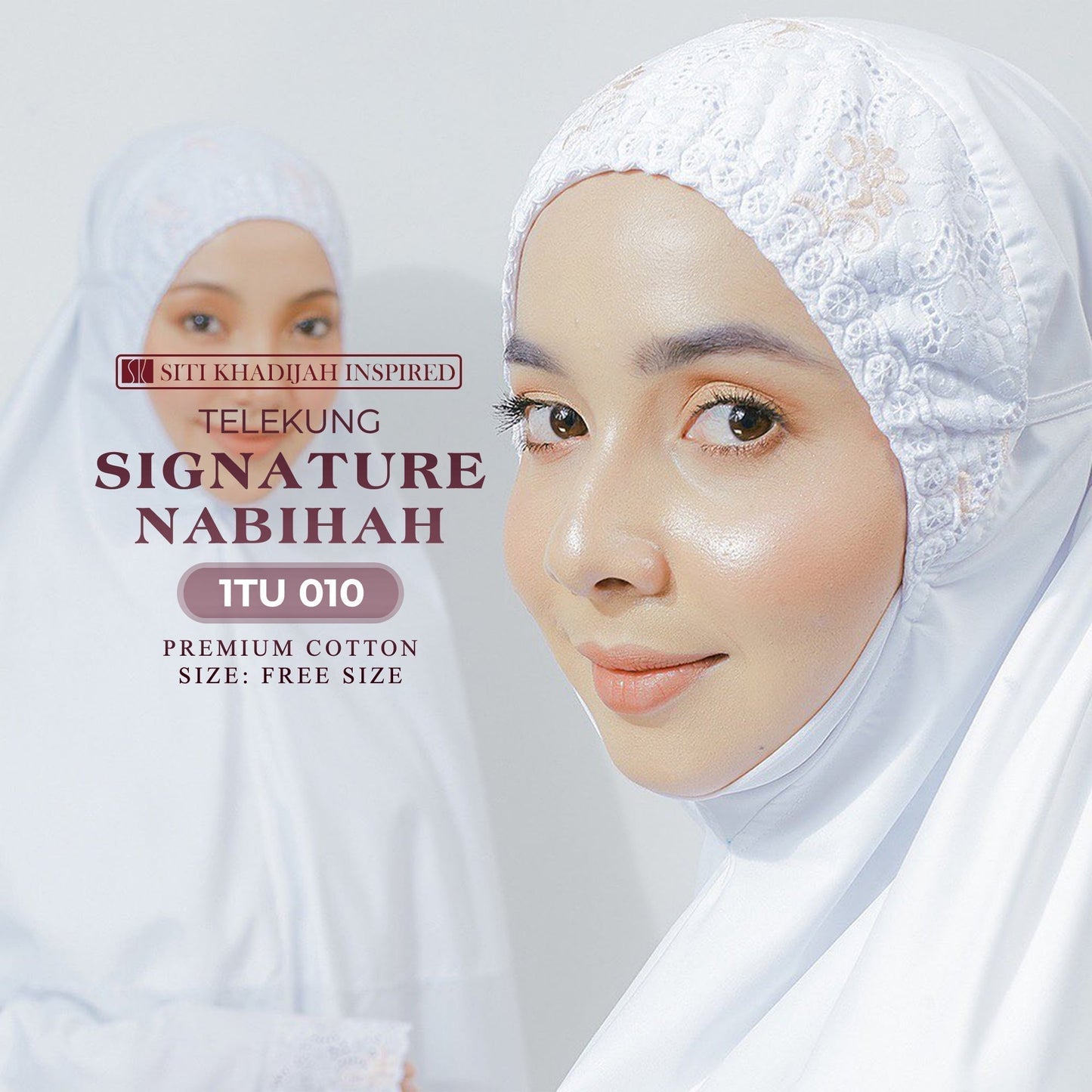 Telekung SK Signature Nabihah - Free Woven bag RM39