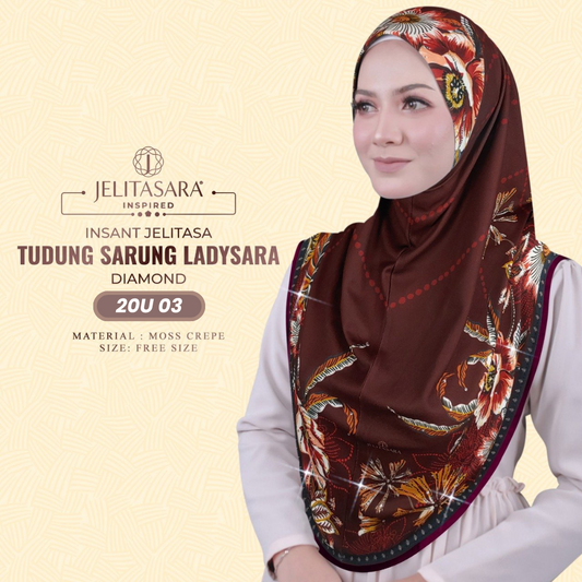 Jelitasara Hijab Inspired Instant Sarung Crepe Collection (20U)