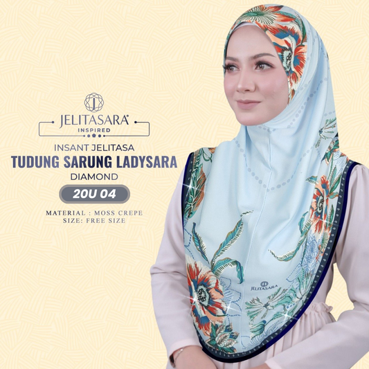 Jelitasara Hijab Inspired Instant Sarung Crepe Collection (20U)