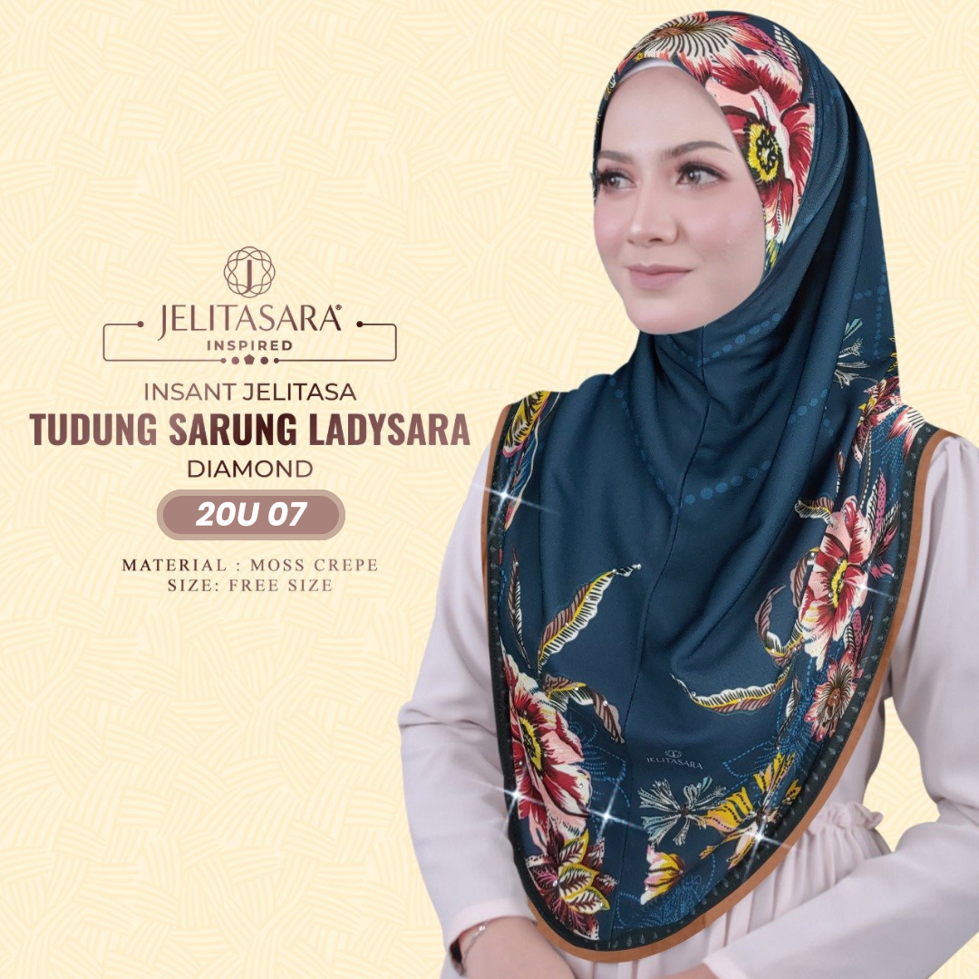Jelitasara Hijab Inspired Instant Sarung Crepe Collection (20U)