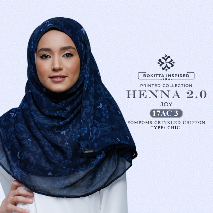 Bokitta CHIC! Printed Henna 2.0 Collection