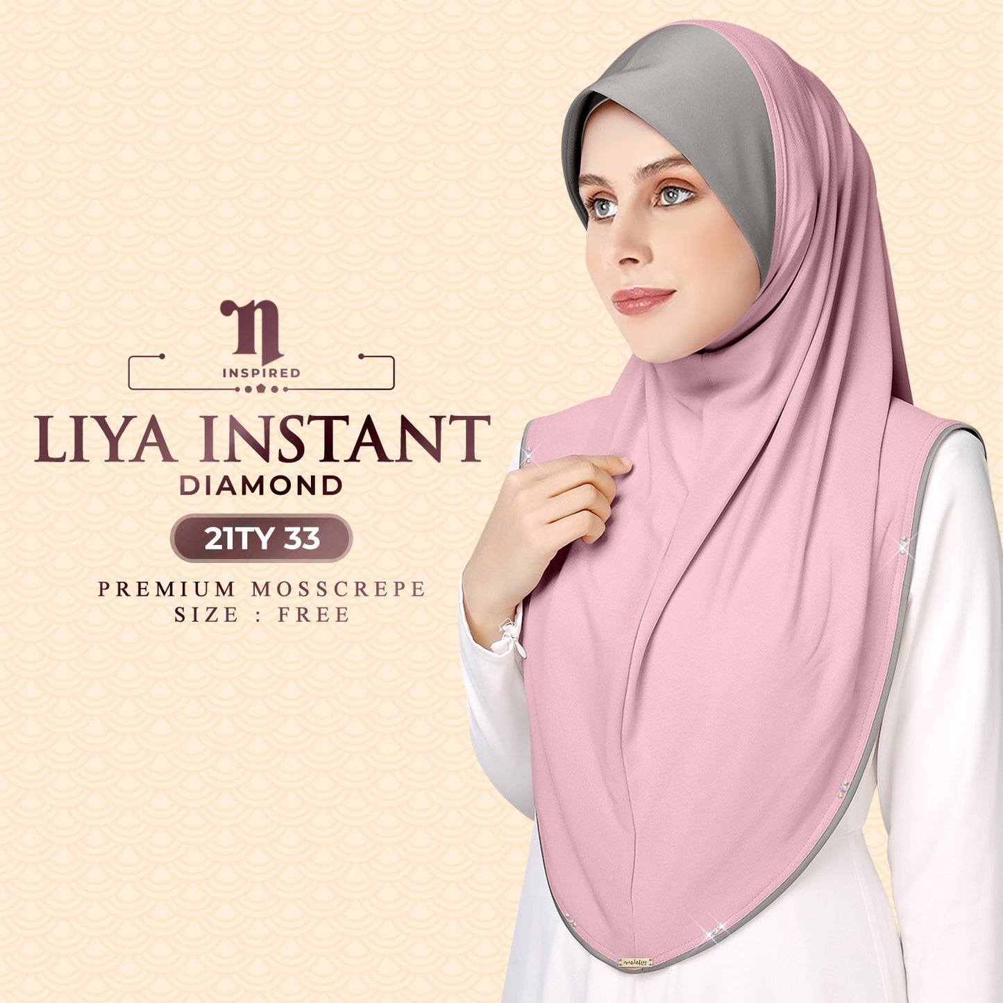 Naelofar Liya Instant Plain Collection