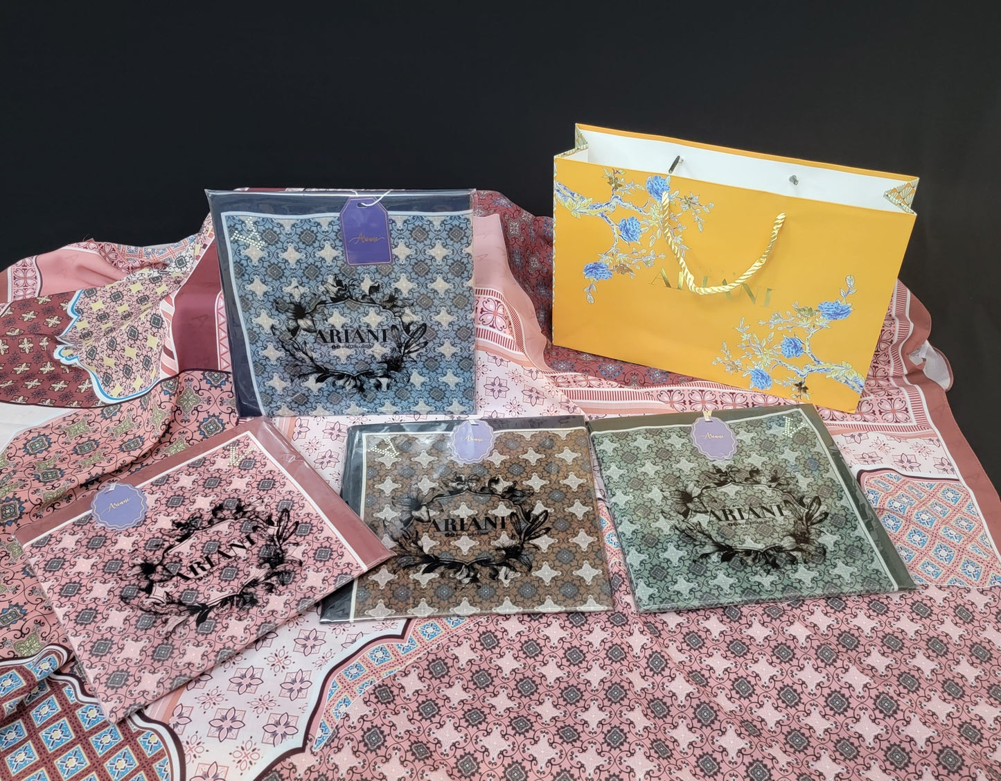 Ariani Inspired Nadwa Twill SQ Printed Collection