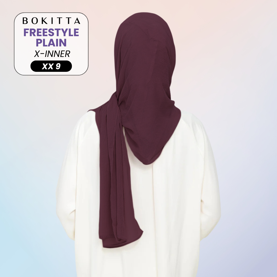 Bokitta Inspired Plain Collection In Purple - Free Box