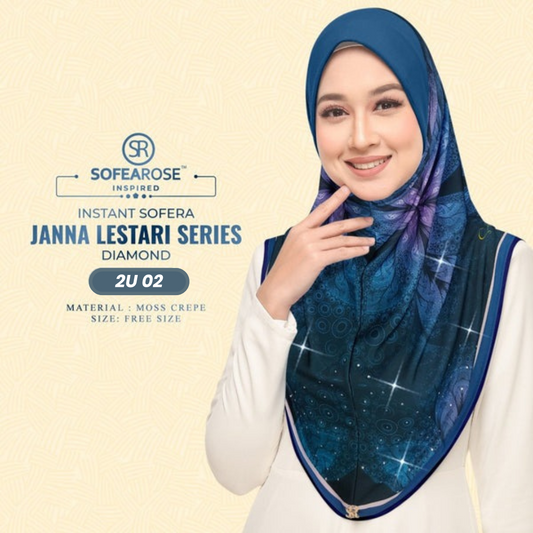 Sofearose Hijab Inspired Instant Sarung Crepe Collection (2U)