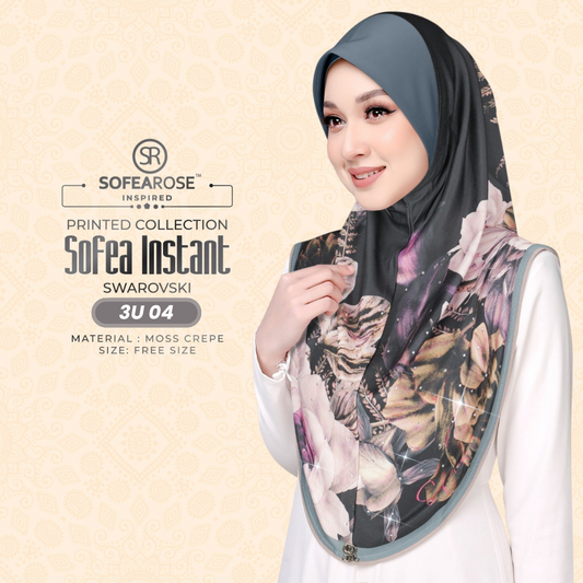 Sofearose Hijab Inspired Instant Sarung Crepe Collection (3U)