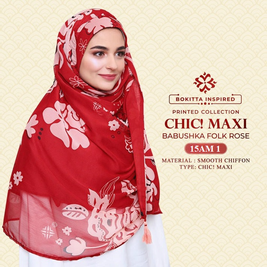 Bokitta Inspired Chic!MAXI Babushka Printed Collection (15AM)