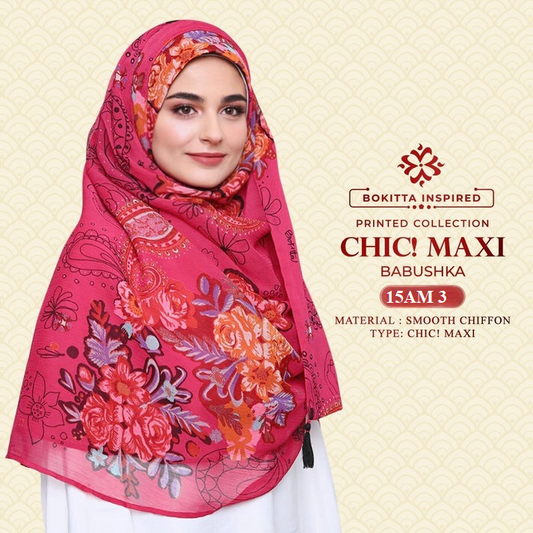 Bokitta Inspired Chic!MAXI Babushka Printed Collection (15AM)