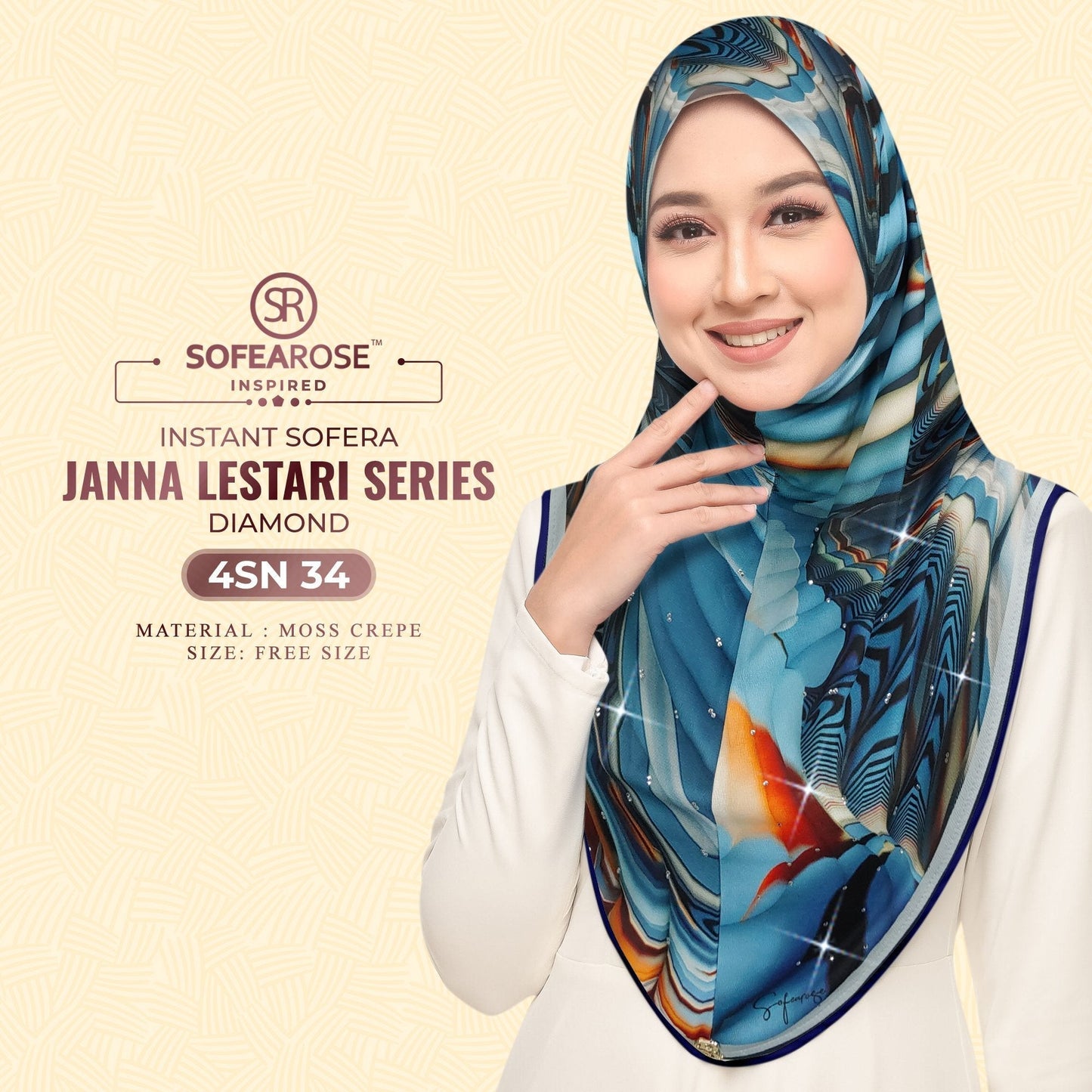 Instant Sofearose Janna Lestari Series Diamond Collection RM9