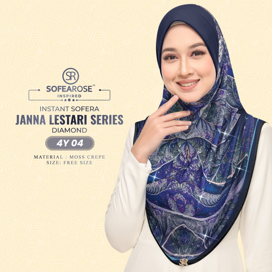 Sofearose Hijab Inspired Instant Sarung Crepe Collection (4Y)