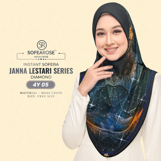 Sofearose Hijab Inspired Instant Sarung Crepe Collection (4Y)