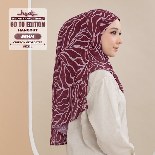 Hyat Inspired Instant Printed Go-To-Edition Hangout (56HM - 56HX)