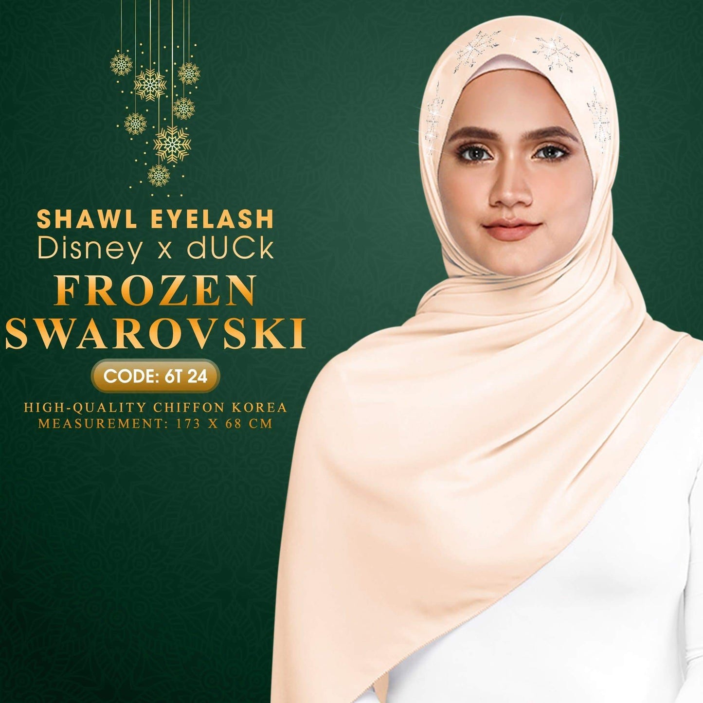 dUCk Swarovski Shawl Eyelash RM14