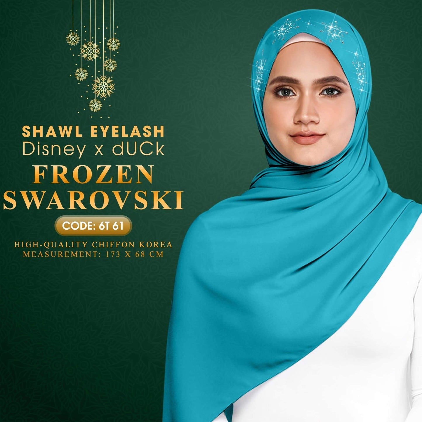 dUCk Swarovski Shawl Eyelash RM14
