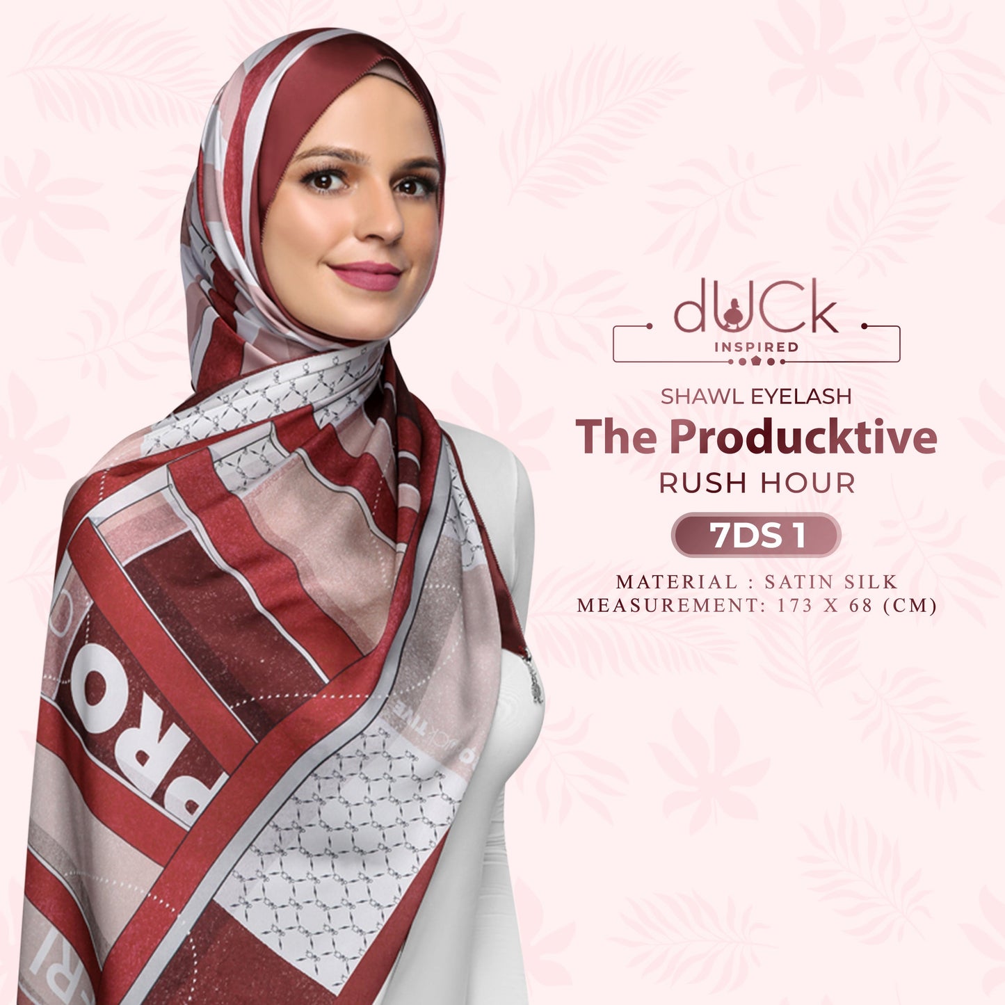 dUCk Inspired The ProdUCktive Shawl Eyelash Collection (7DS)