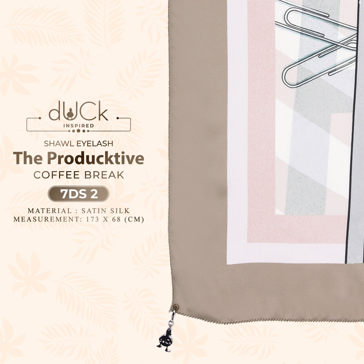 dUCk Inspired The ProdUCktive Shawl Eyelash Collection (7DS)
