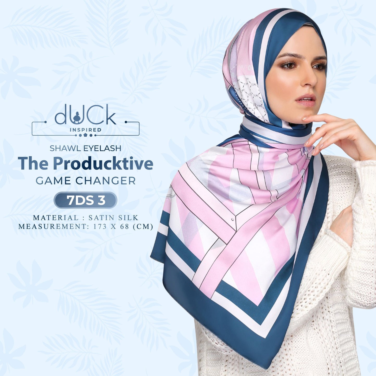 dUCk Inspired The ProdUCktive Shawl Eyelash Collection (7DS)