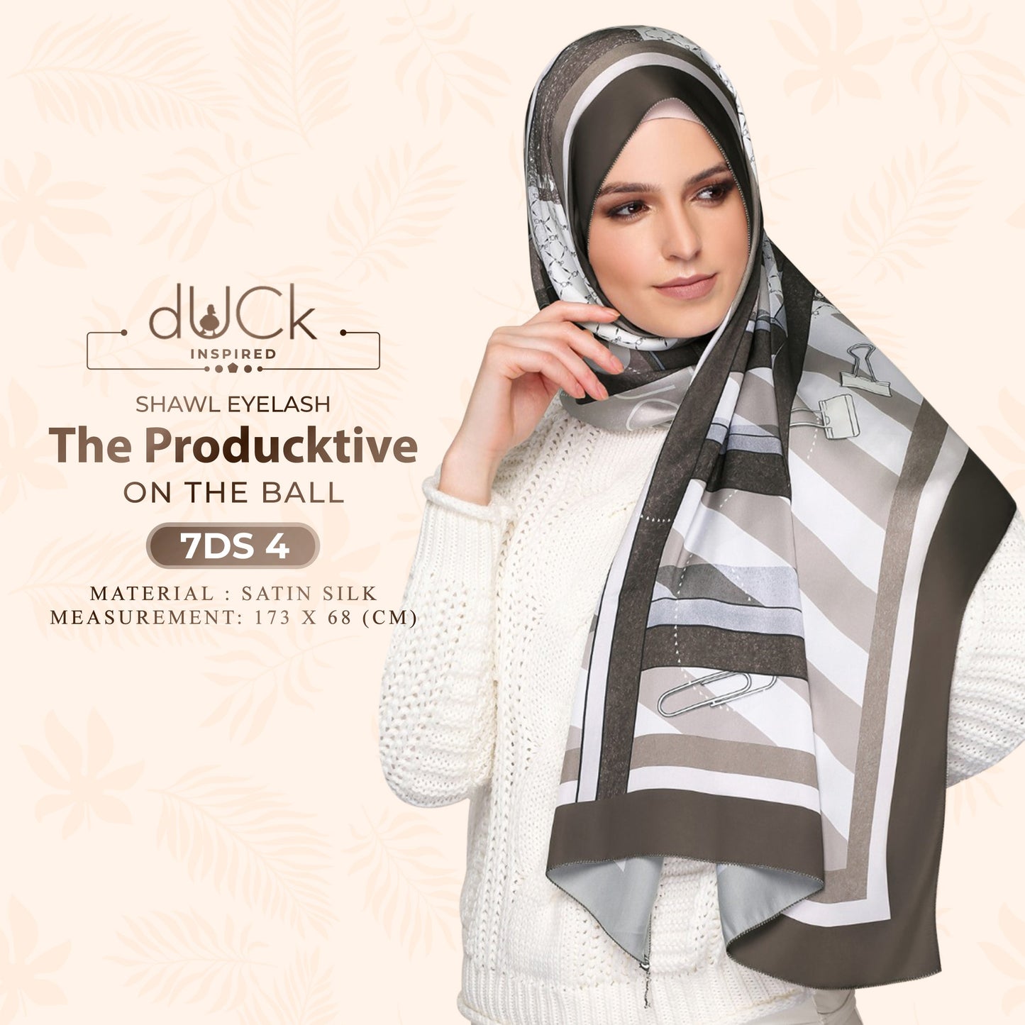 dUCk Inspired The ProdUCktive Shawl Eyelash Collection (7DS)