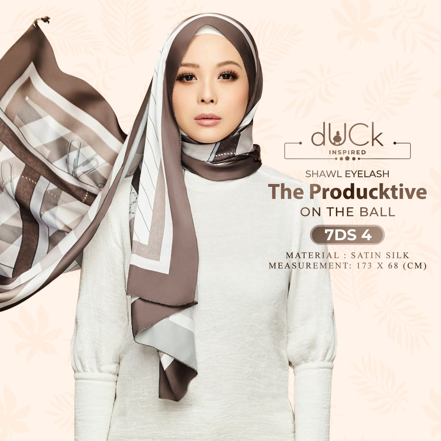 dUCk Inspired The ProdUCktive Shawl Eyelash Collection (7DS)