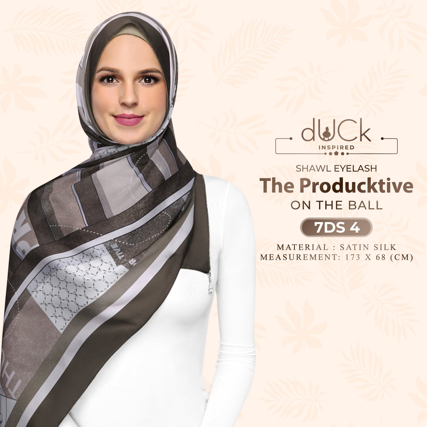 dUCk Inspired The ProdUCktive Shawl Eyelash Collection (7DS)