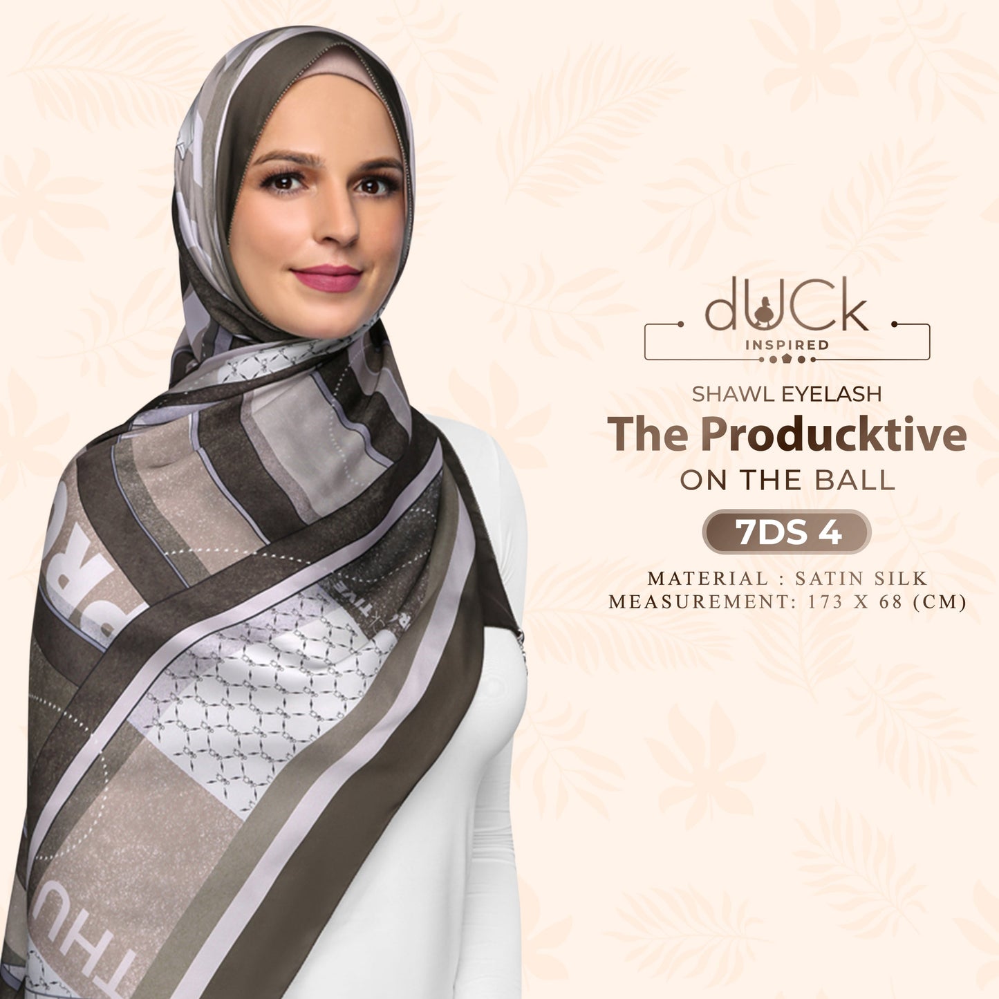 dUCk Inspired The ProdUCktive Shawl Eyelash Collection (7DS)