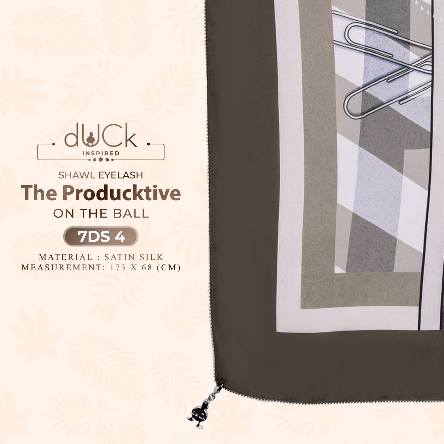 dUCk Inspired The ProdUCktive Shawl Eyelash Collection (7DS)