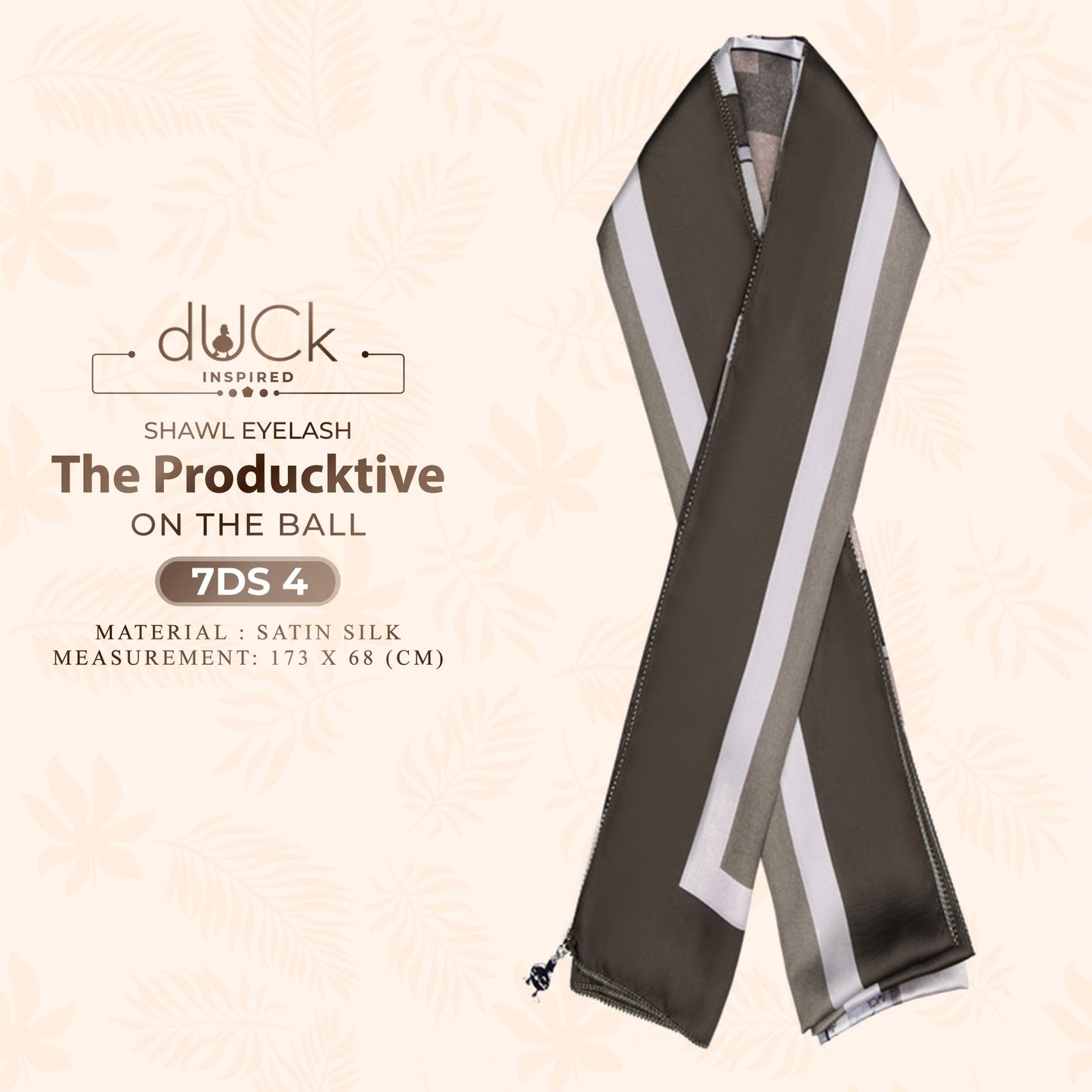 dUCk Inspired The ProdUCktive Shawl Eyelash Collection (7DS)