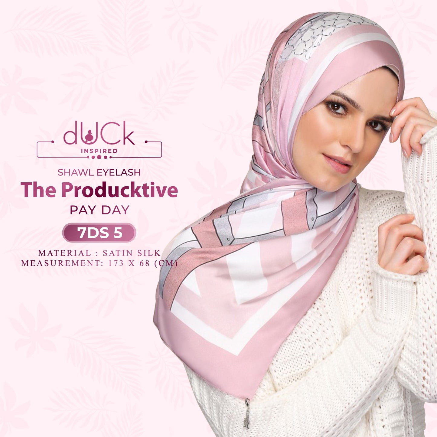 dUCk Inspired The ProdUCktive Shawl Eyelash Collection (7DS)