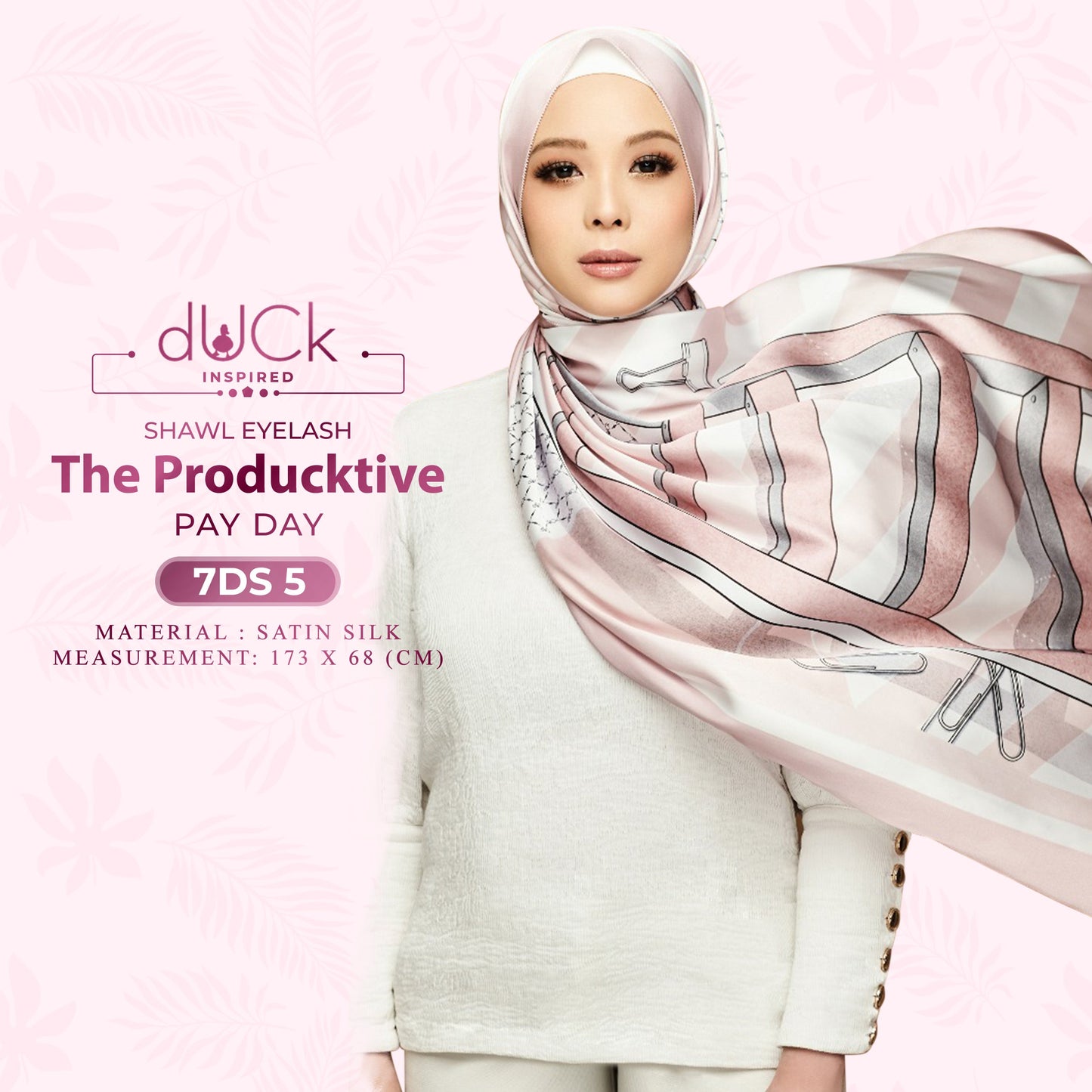 dUCk Inspired The ProdUCktive Shawl Eyelash Collection (7DS)