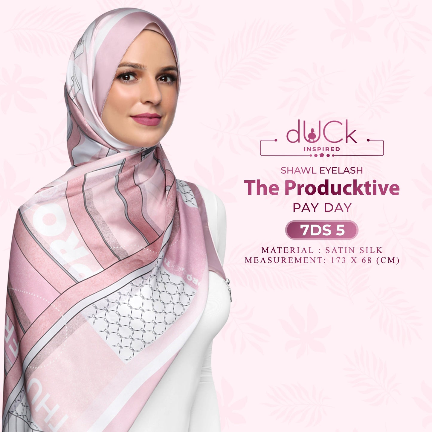 dUCk Inspired The ProdUCktive Shawl Eyelash Collection (7DS)