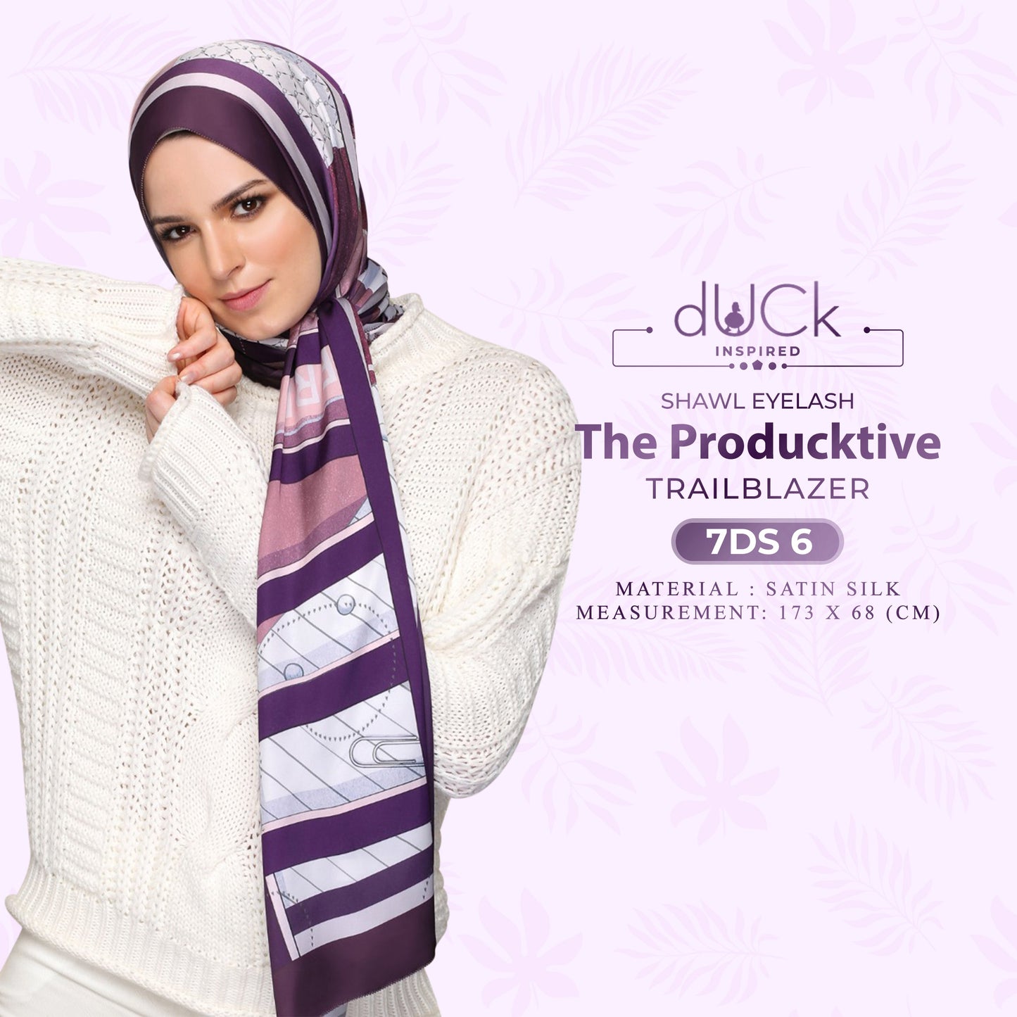 dUCk Inspired The ProdUCktive Shawl Eyelash Collection (7DS)