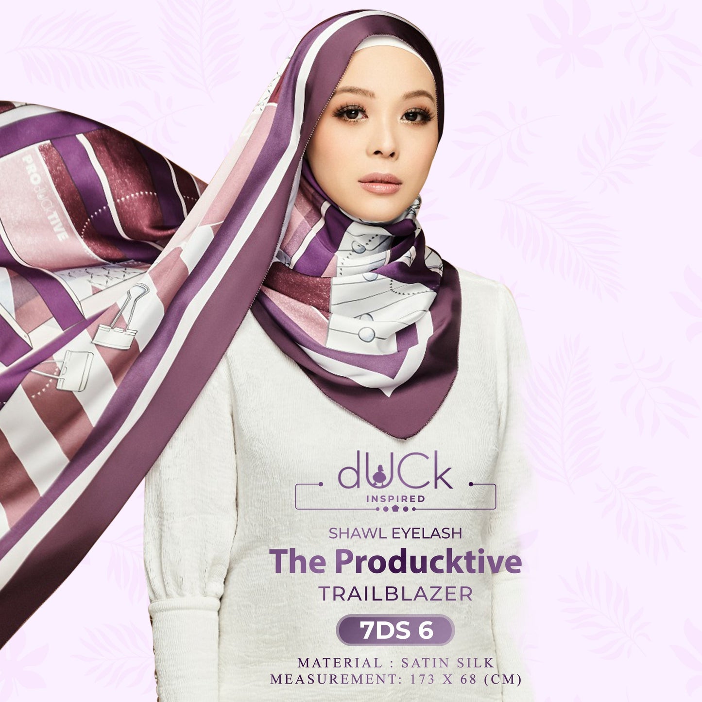 dUCk Inspired The ProdUCktive Shawl Eyelash Collection (7DS)